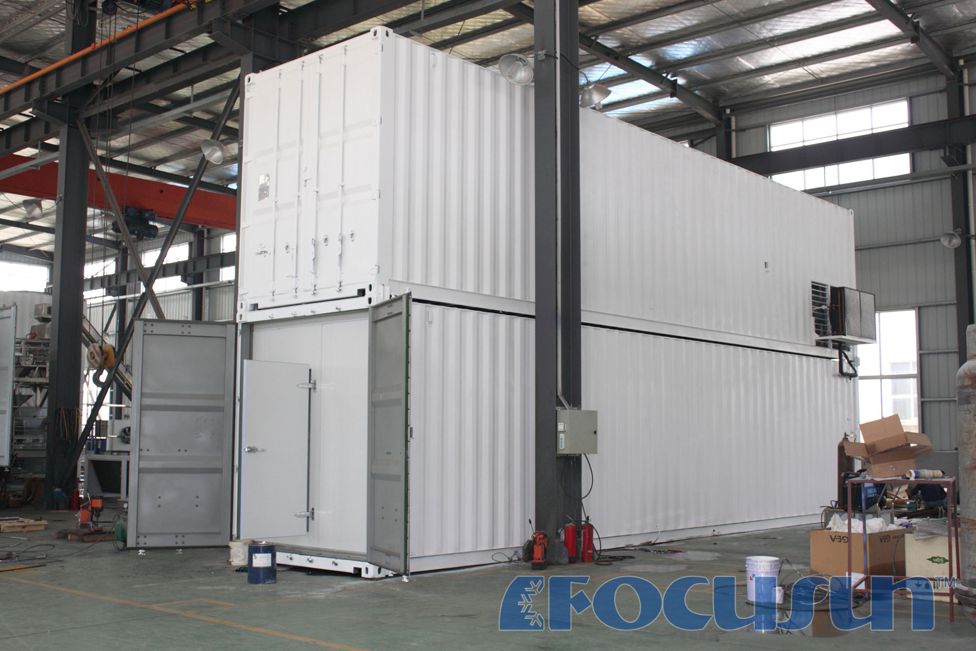 Buy Containerized flake ice machine FIF-120WC Factory, Manufacturer & Supplier - Image 3