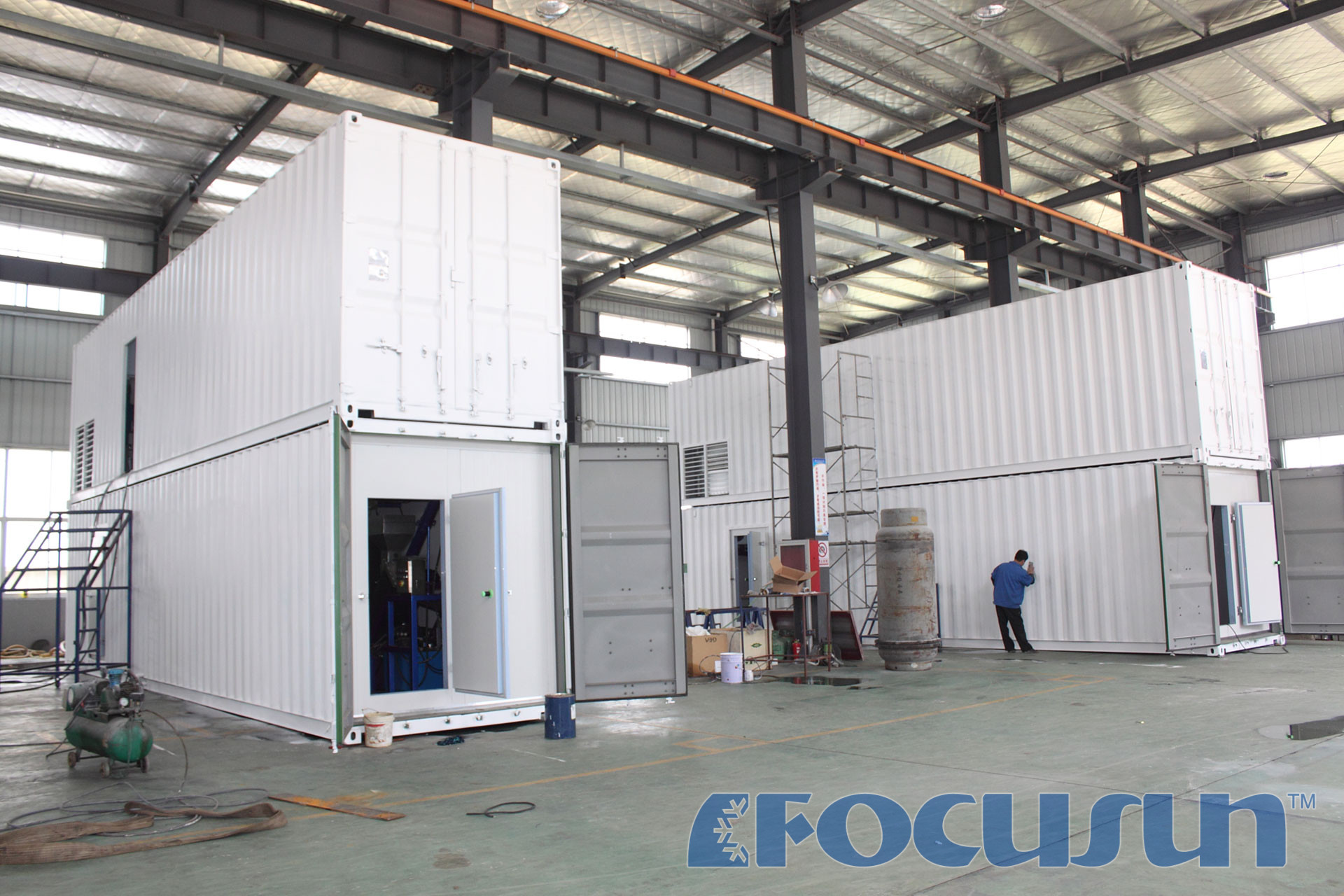 Buy Containerized flake ice machine FIF-120WC Factory, Manufacturer & Supplier - Image 4
