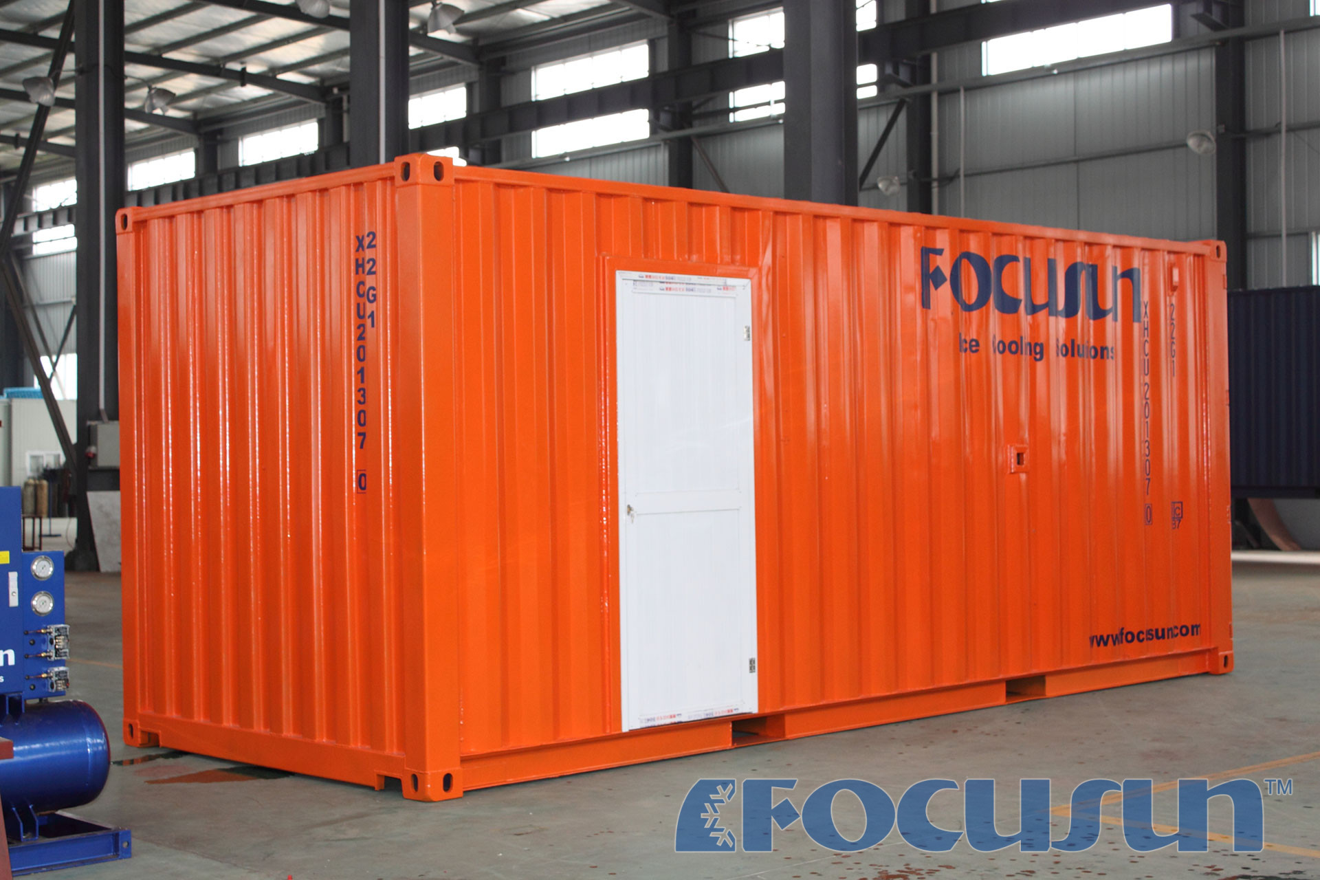 Buy Containerized flake ice machine FIF-50WC Factory, Manufacturer & Supplier