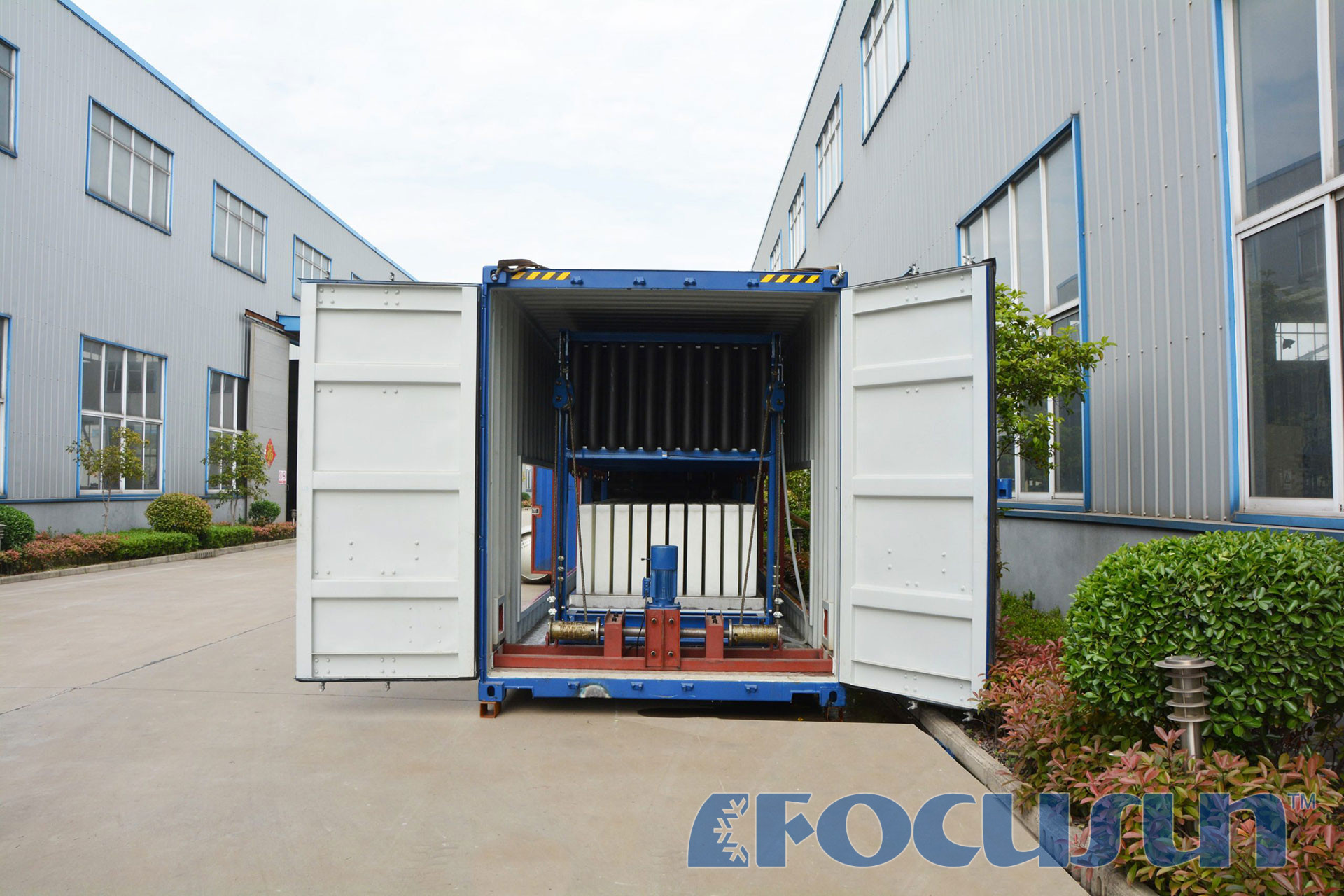 Buy Containerized direct block ice machine FIB-100DC Factory, Manufacturer & Supplier - Image 2