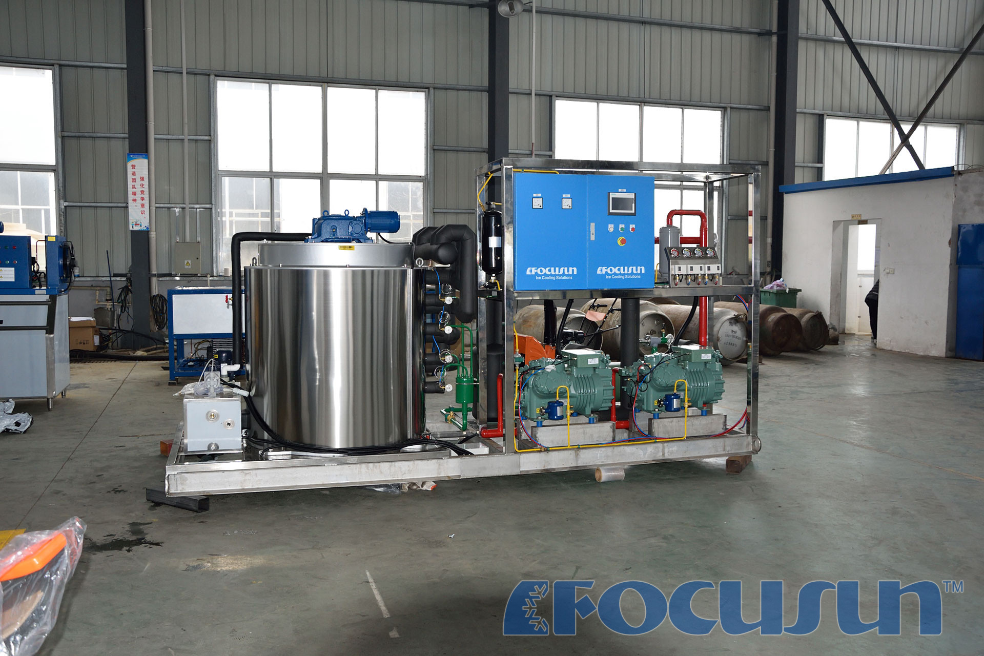 Buy Land seawater flake ice machine FIF-100WB Factory, Manufacturer & Supplier - Image 4