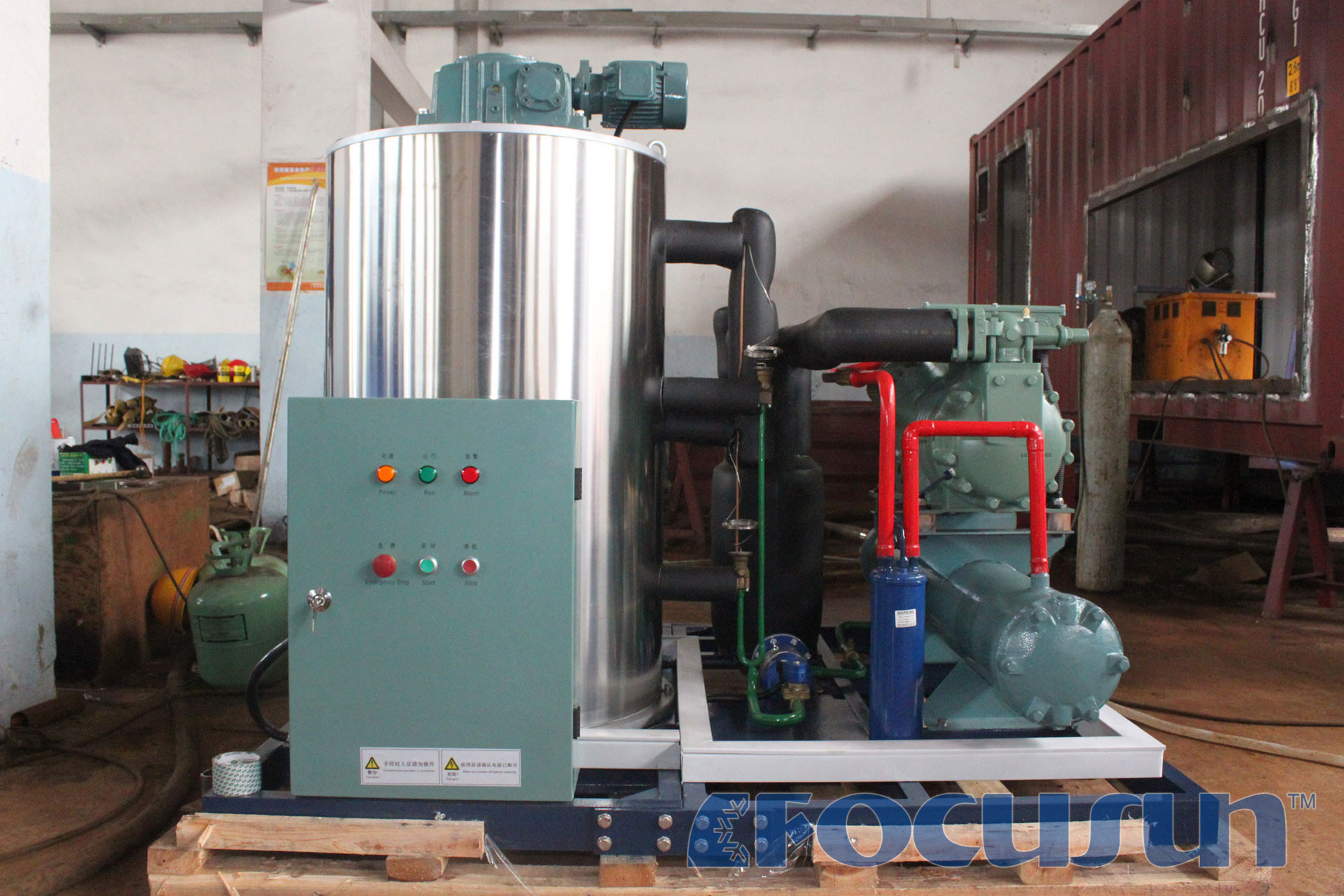Buy Marine seawater flake ice machine FIF-40MB Factory, Manufacturer & Supplier