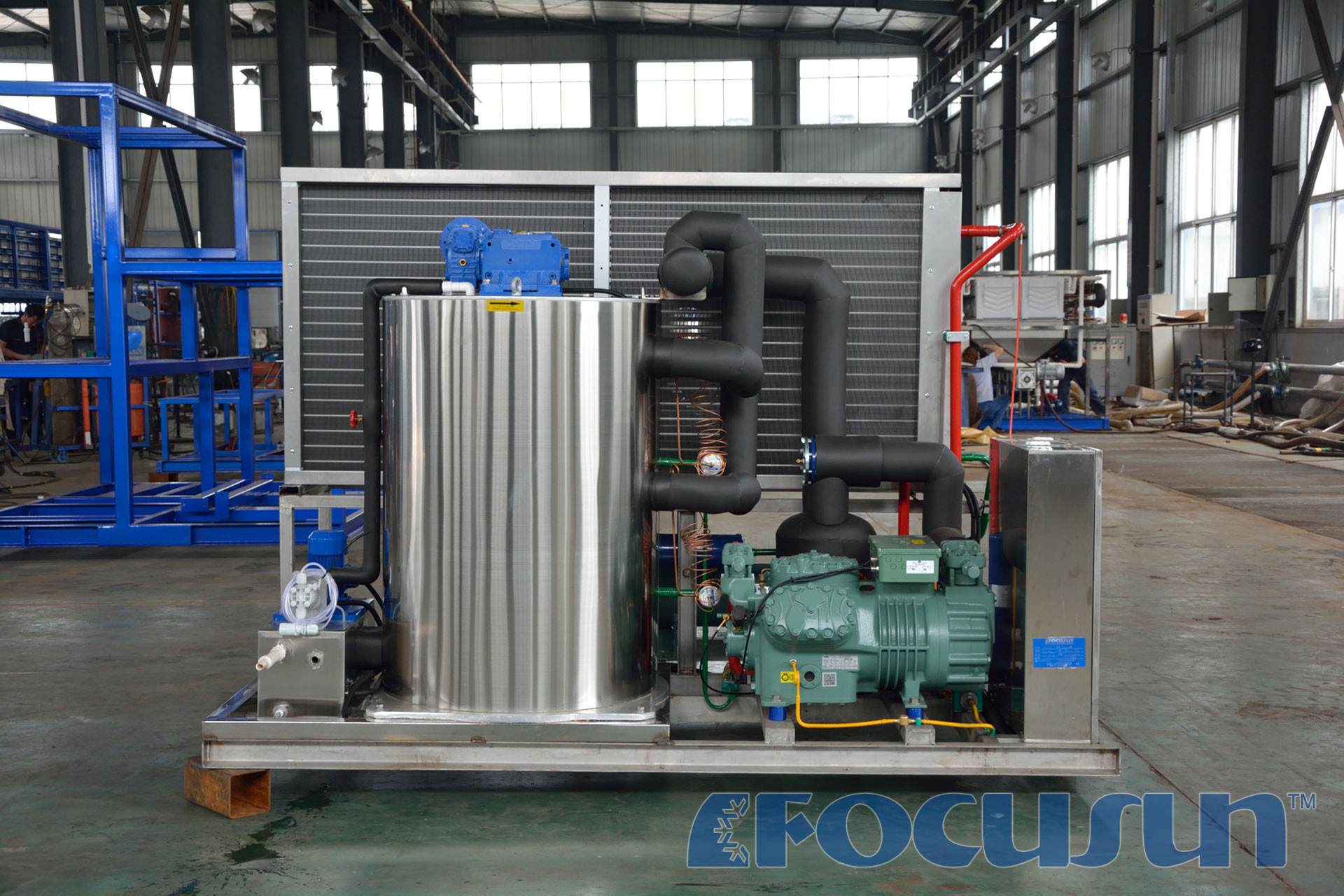 Buy Marine seawater flake ice machine FIF-60MB Factory, Manufacturer & Supplier - Image 3