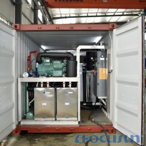 Freshwater slurry ice machine